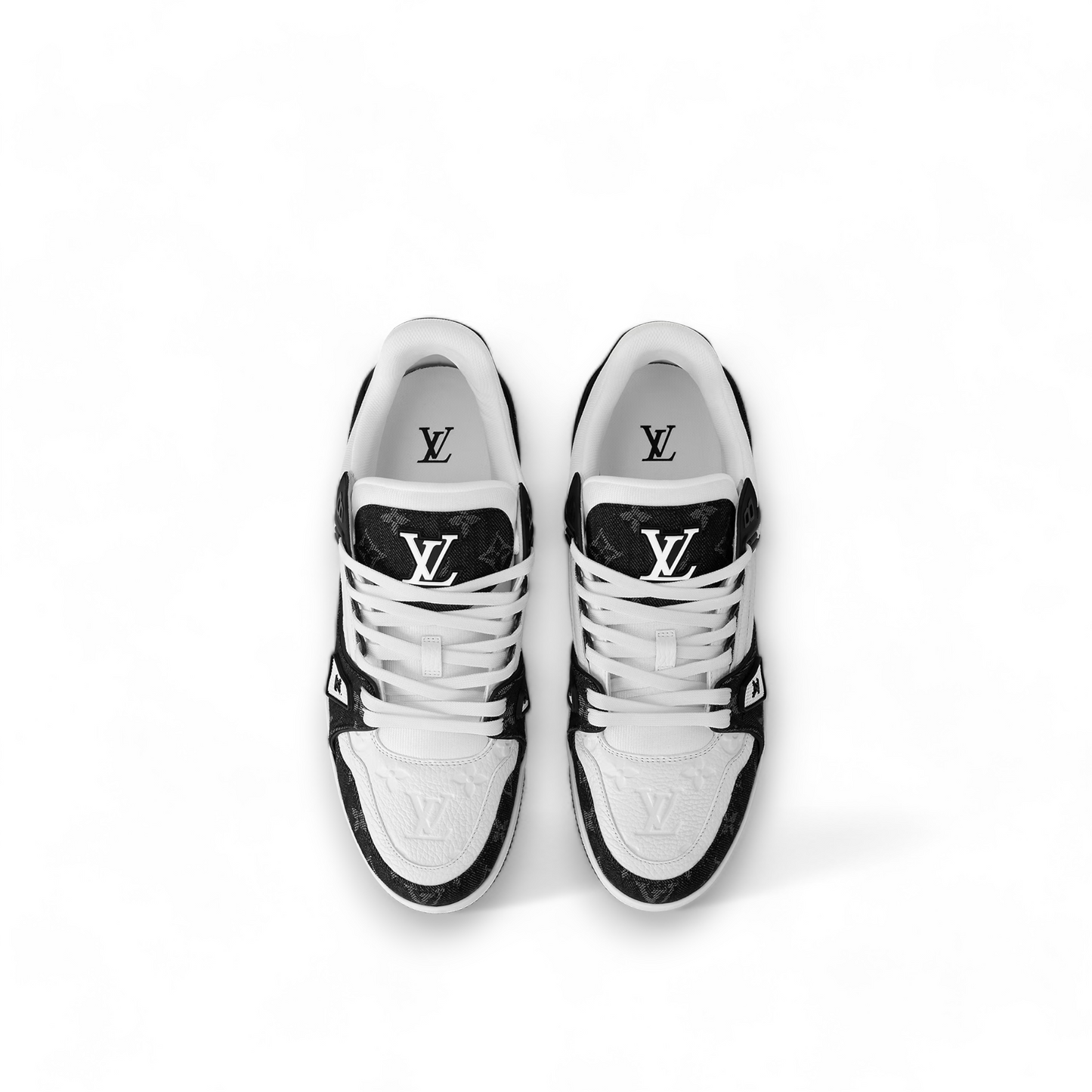 Louis Vuitton Trainer Black Denim Noir